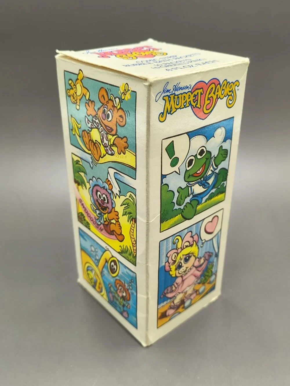 Vintage 1986 Avon Muppets Bubble Bath Comic Strip Packets with Original Box NOS